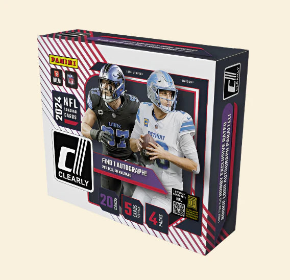 2024 Panini Clearly Donruss Football Hobby Box