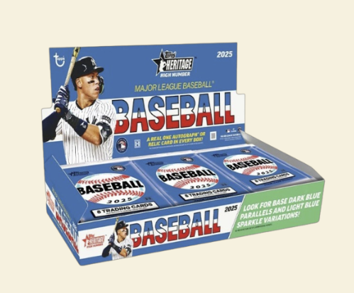 2025 Topps Heritage High Number Baseball Hobby Box