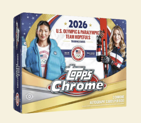 2026 Topps Chrome U.S. Olympics Hobby Box