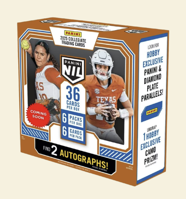 2025 Panini NIL Texas Longhorns Hobby Box