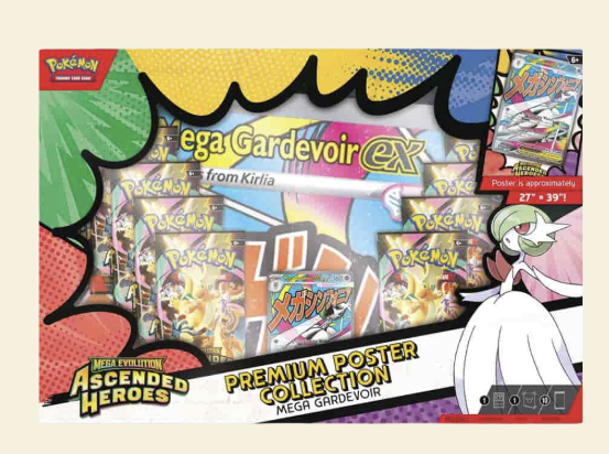 Pokemon: Ascended Heroes Premium Poster Collection