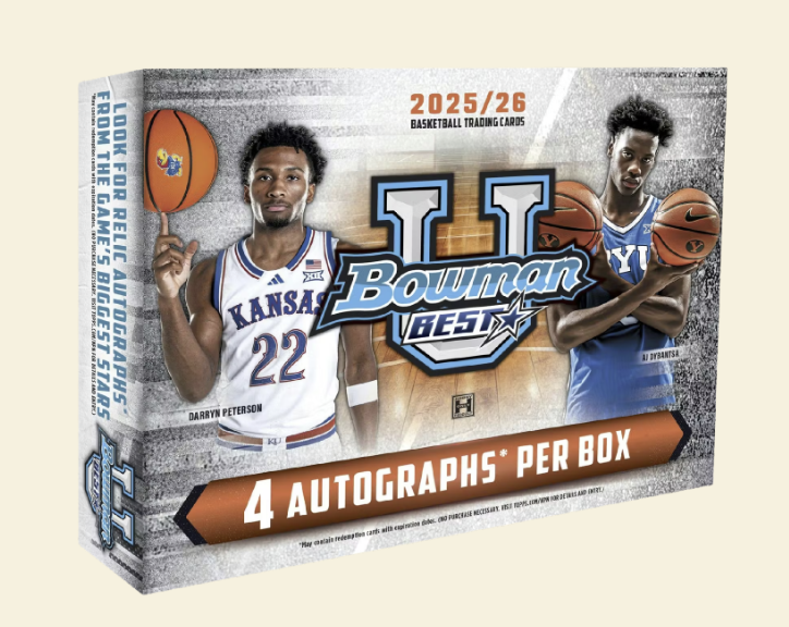 2025-26 Bowman University Best Basketball Hobby Box