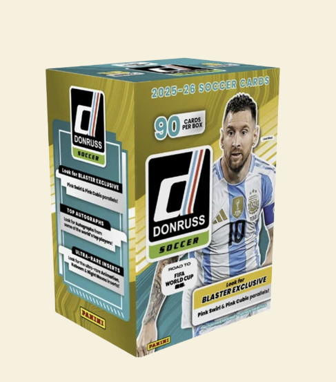 2025-26 Panini Donruss Road to FIFA World Cup Soccer Hobby Blaster Box