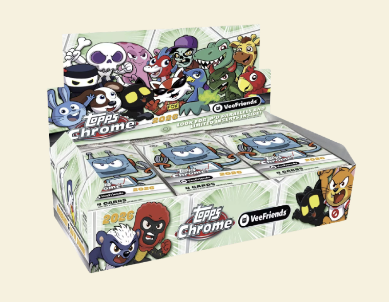 2026 Topps Chrome VeeFriends Hobby Box