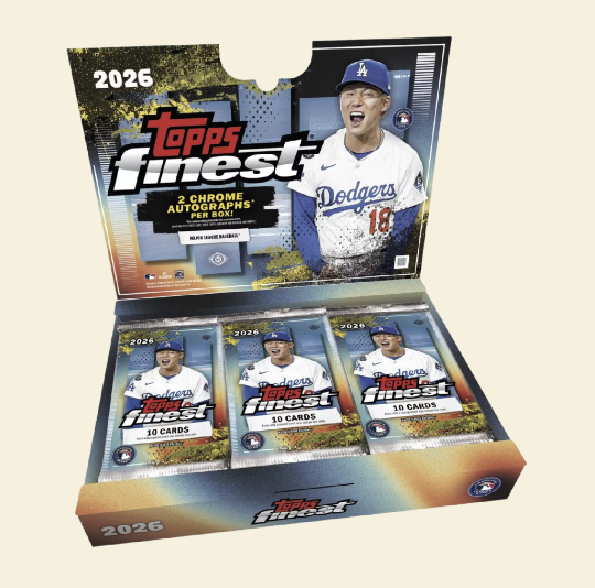 2026 Topps Finest Baseball Hobby Box