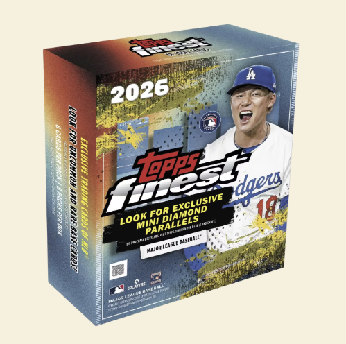2026 Topps Finest Baseball Mega Pack