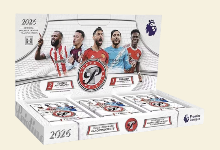 2025-26 Topps Pristine Premier League Soccer Hobby Box