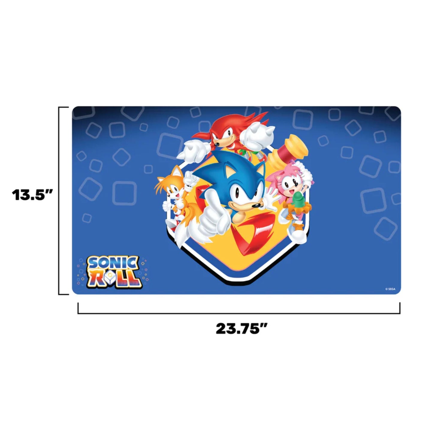 Sonic The Hedgehog Sonic Cast Playmat
