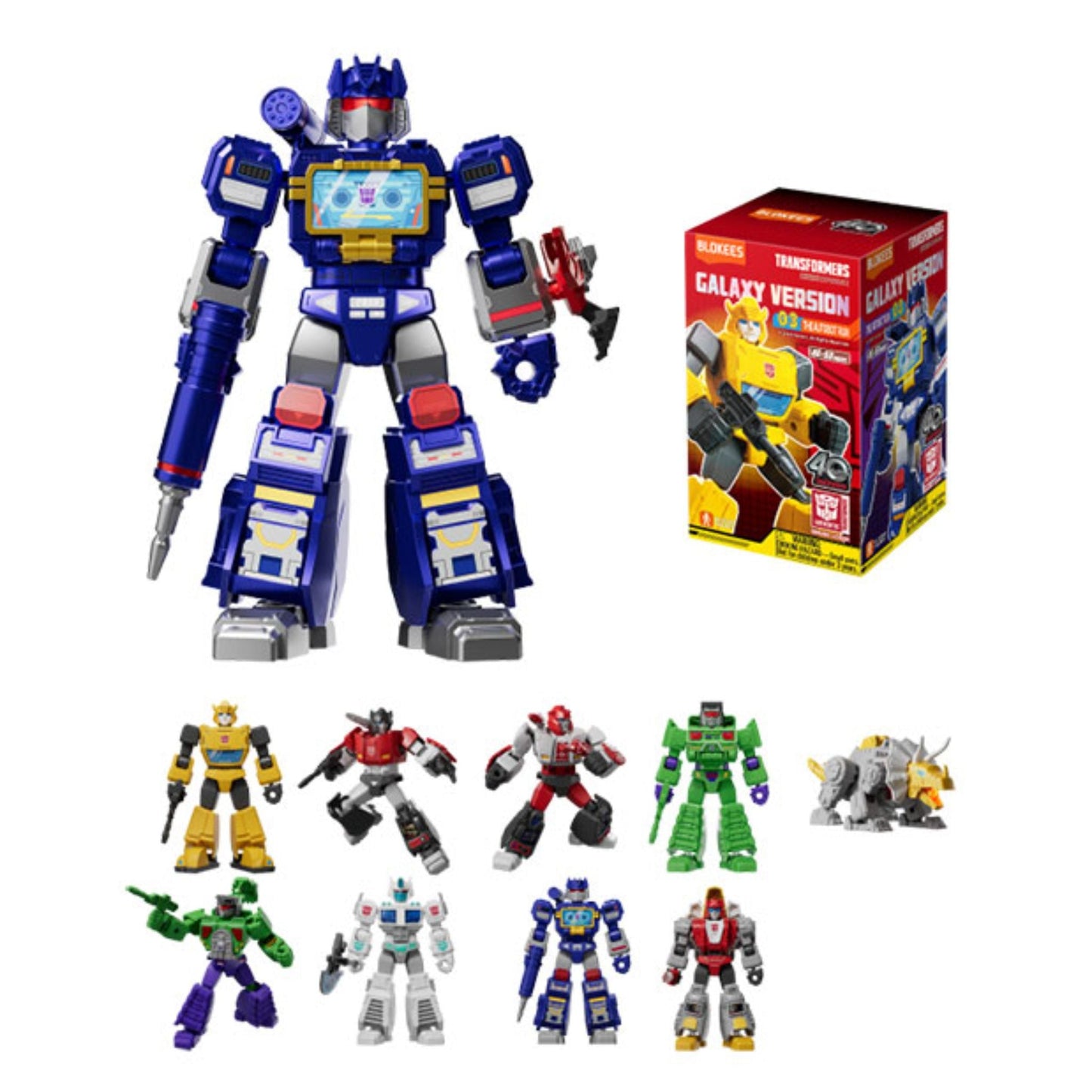 Blokees Transformers GV03 The Autobot Run 4-inch Galaxy Model Kit Blind Box