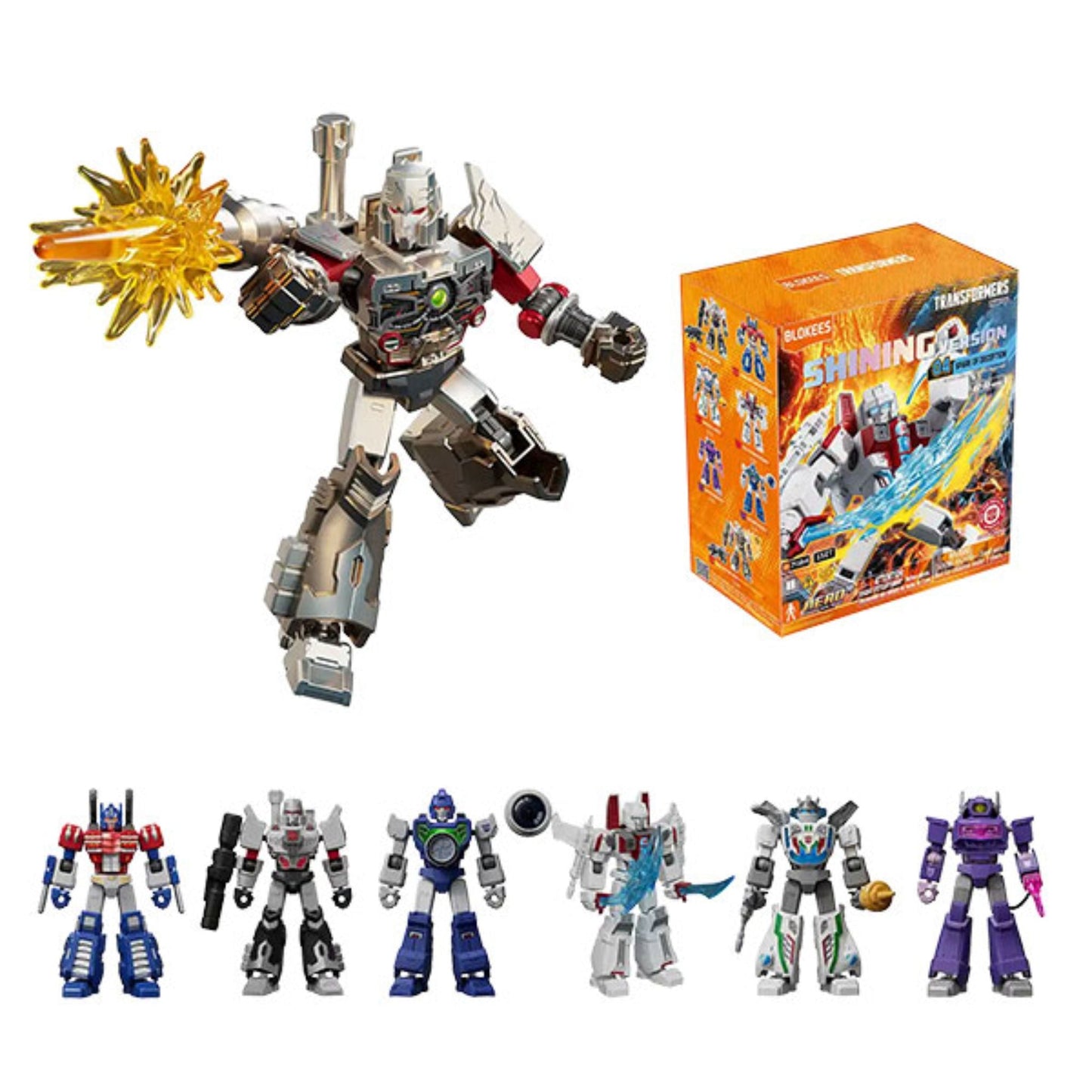 Blokees Transformers SV04 Spark of Deception 4-inch Shining Model Kit Blind Box