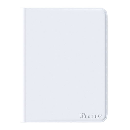 Ultra Pro Standard Pro 12 Pocket Vivid White Zippered Card Binder