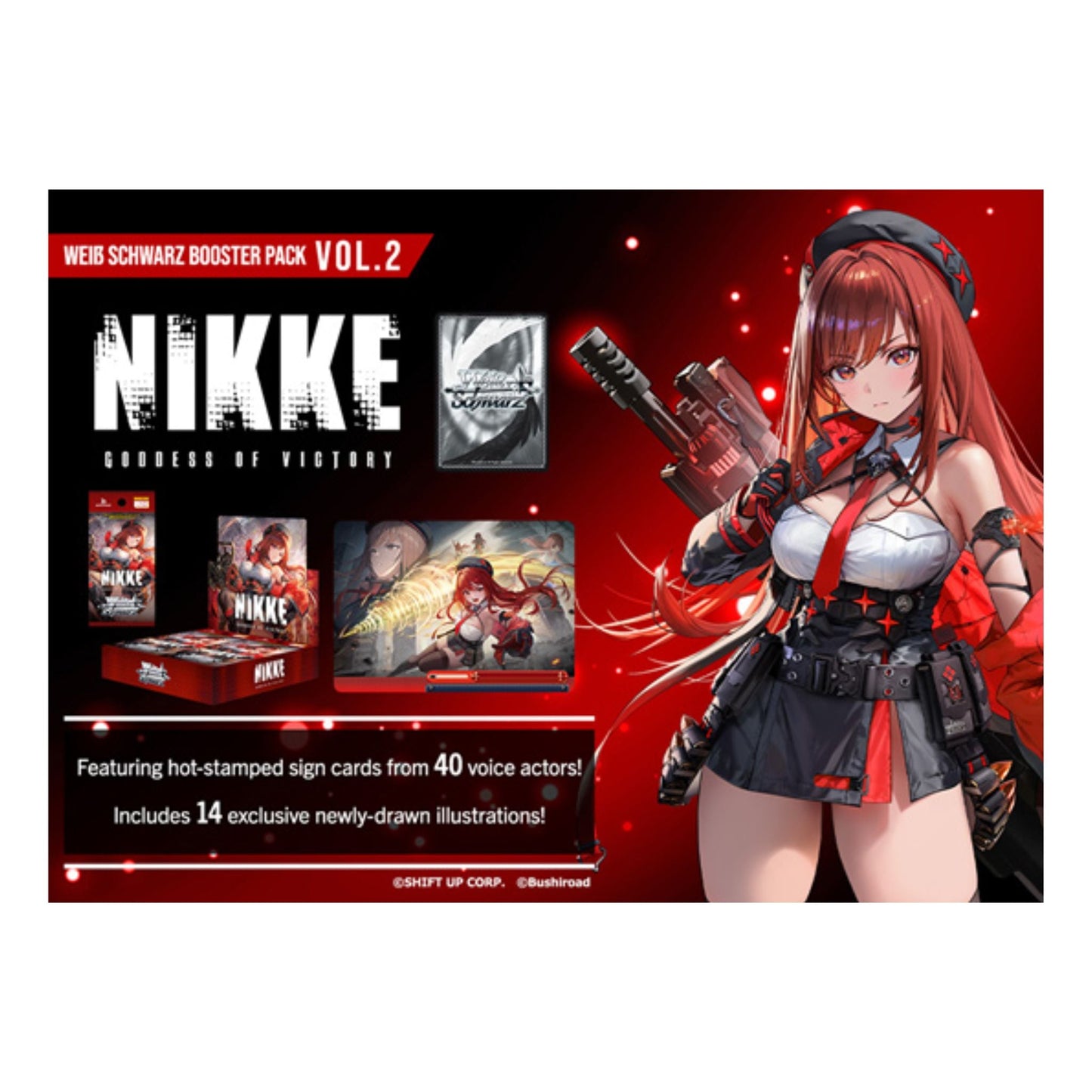 Weiss Schwarz Goddess of Victory Nikke Vol.2 Booster Box (Presell)