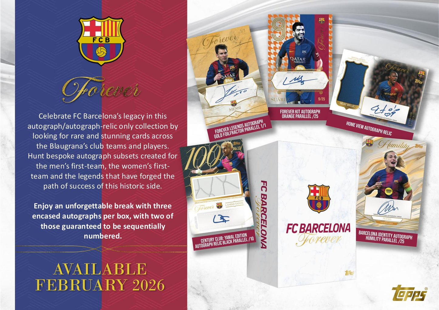 2025/26 Topps Barcelona Forever Hobby