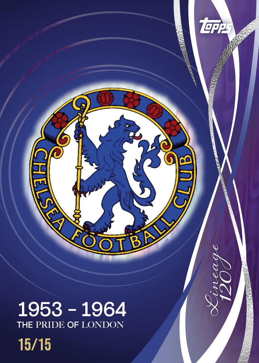 2024/25 Topps Chelsea Lineage 120 Years Anniversary Soccer Hobby