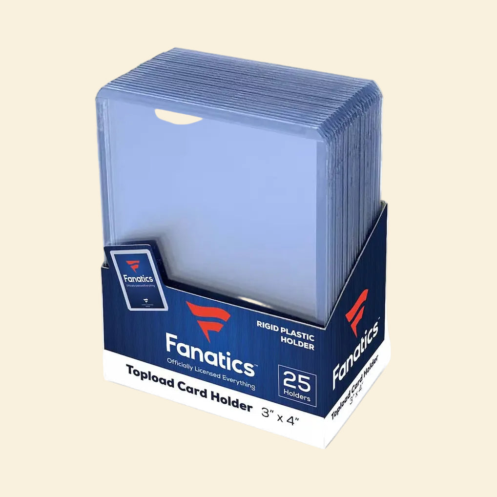 Fanatics 35 Point 3x4 Toploaders