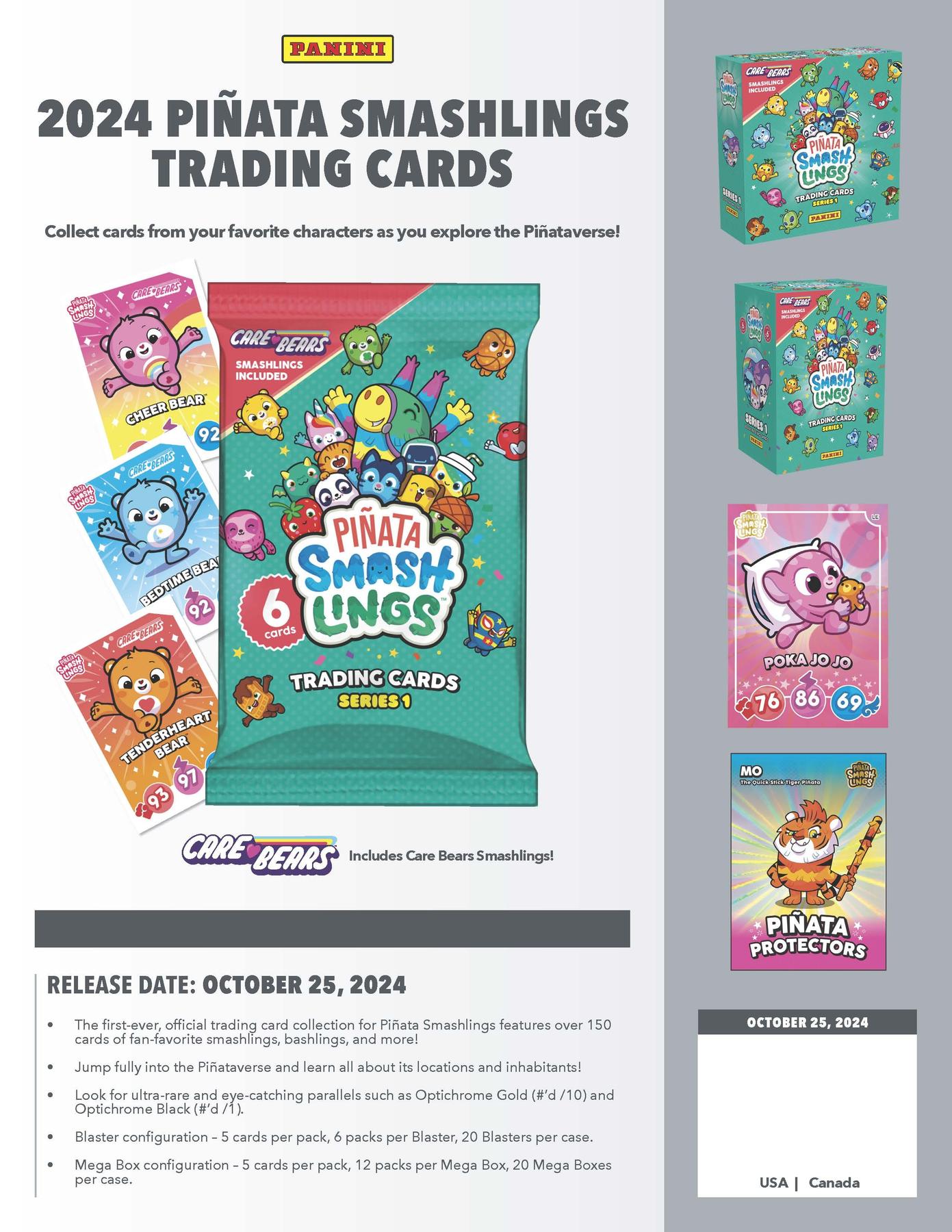 Pinata Smashlings Series 1 Hobby (Panini 2025)