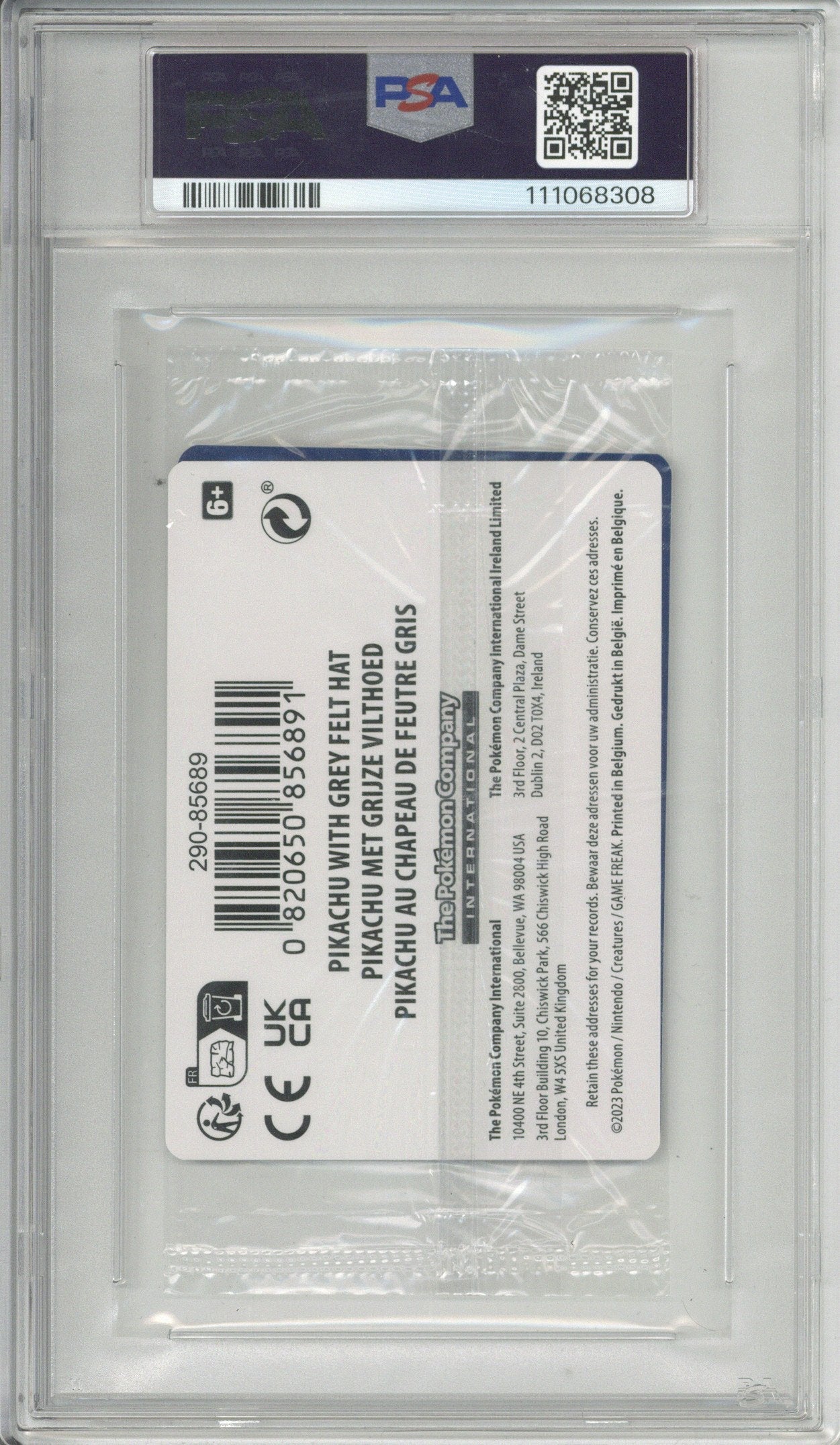 2025 Pokemon Black Star Promo Pokemon X Van Gogh Pikachu / GFH-2 Card PK-EN PSA 9
