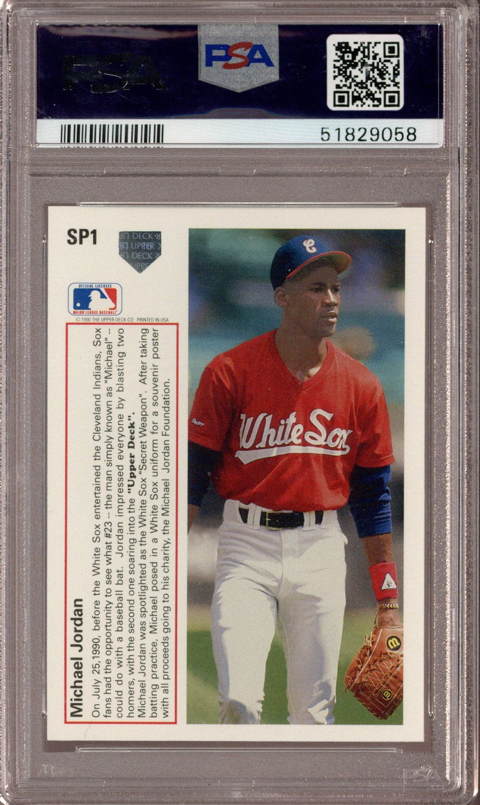 1991 Upper Deck Michael Jordan #SP1 PSA 9 - EU