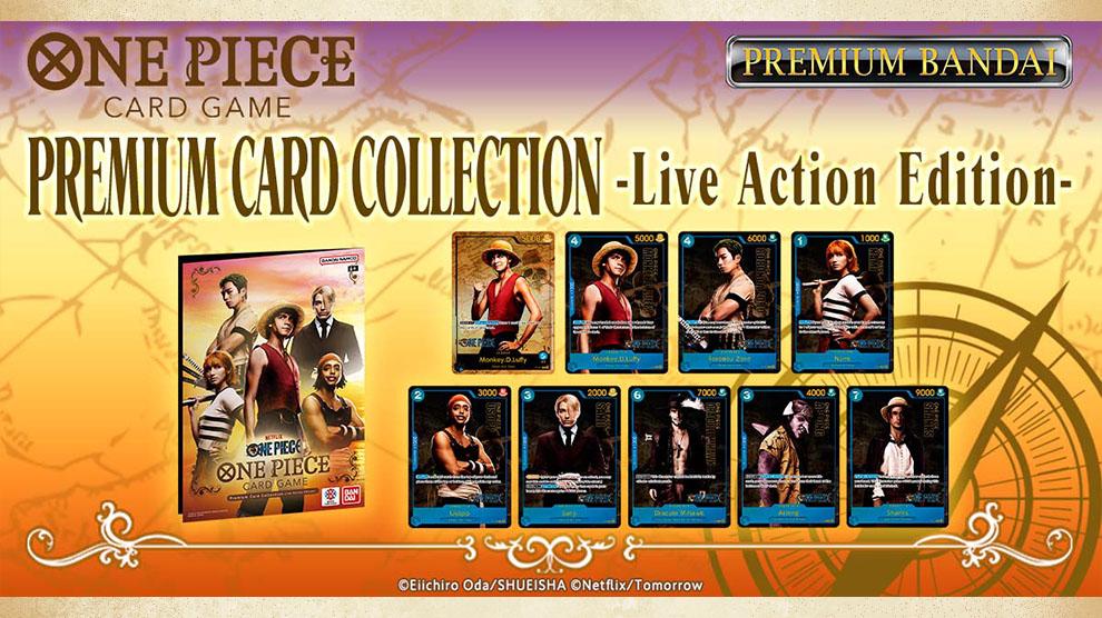 One Piece TCG Live Action Premium Card Collection Box