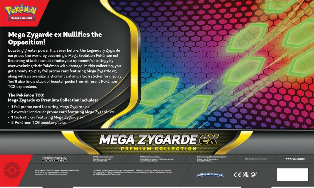 Pokemon Mega Zygarde ex Premium Collection