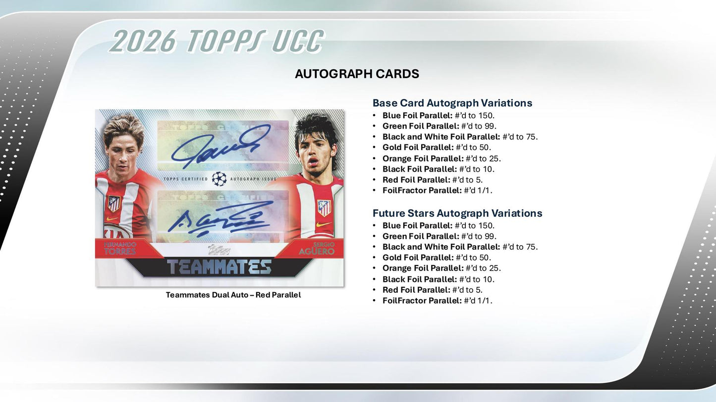 2025/26 Topps UEFA Club Competitions Soccer Spring Tin