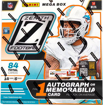 compare product 2024 Panini Zenith Football Mega Box