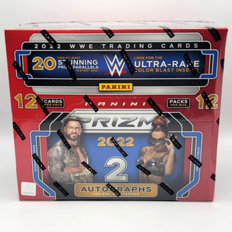 compare product 2022 Panini Prizm WWE Hobby Box