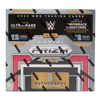 compare product 2023 Panini Prizm WWE Hobby Box