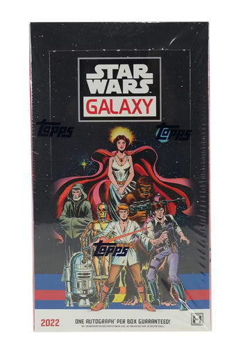 compare product 2022 Topps Star Wars Chrome Galaxy Hobby Box