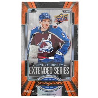 compare product 2023/24 Upper Deck Extended Series Hockey Hobby Box