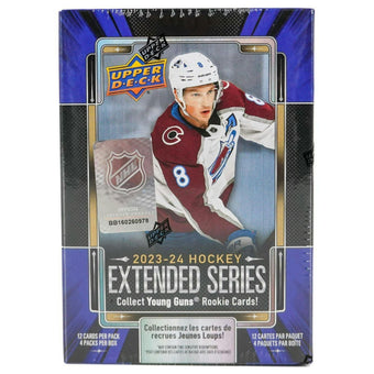 compare product 2023/24 Upper Deck Extended Series Hockey Blaster Box