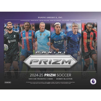 compare product 2024-25 Panini Prizm English Premier League Soccer Hobby Blaster 20 Box Case