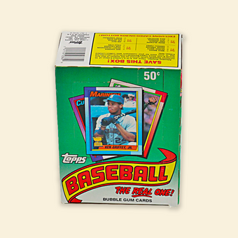 compare product 1990 Topps Baseball Un Hobby Box