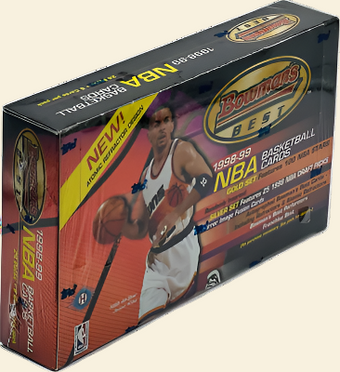 compare product 1998-99 Bowman's Best NBA Box