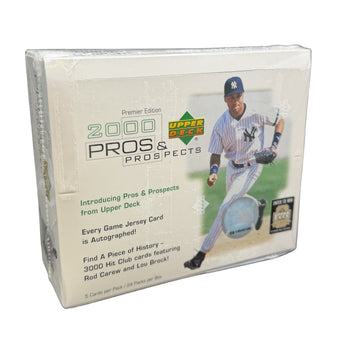 compare product 2000 Upper Deck Pros & Prospects Baseball Hobby Box