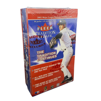 compare product 2002 Fleer Tradition Update Baseball Hobby Box