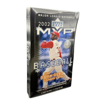compare product 2002 Upper Deck MVP Baseball Hobby Box