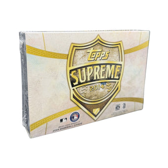 compare product 2014 Topps Supreme Baseball Hobby Box