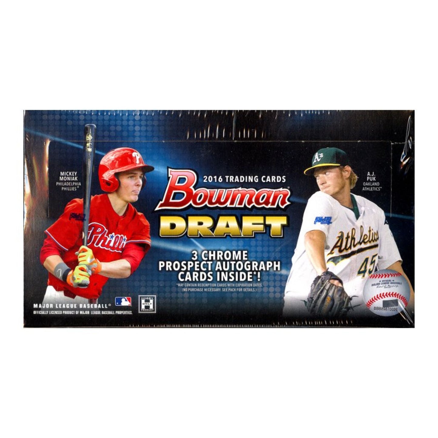 2016 Bowman Draft Baseball Hobby Jumbo Box (Rediscover the Hobby Sale)