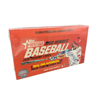 compare product 2016 Topps Heritage High Number Baseball Hobby Box