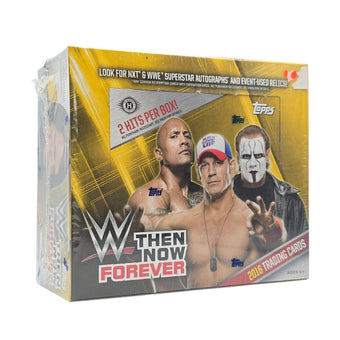 compare product 2016 Topps WWE Then, Now, Forever Hobby Box