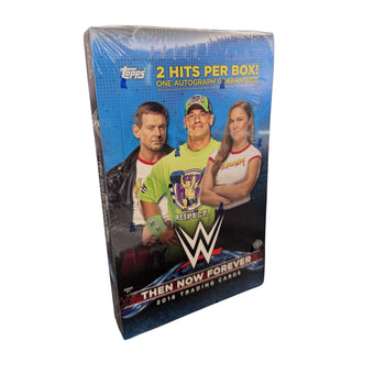 compare product 2018 Topps WWE Then, Now, Forever Wrestling Hobby Box