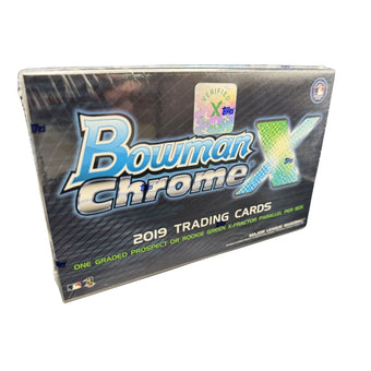 compare product 2019 Bowman Chrome X Baseball Box