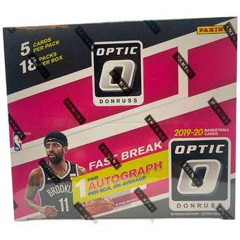 compare product 2019/20 Panini Donruss Optic Basketball Fast Break Case (20 CT)