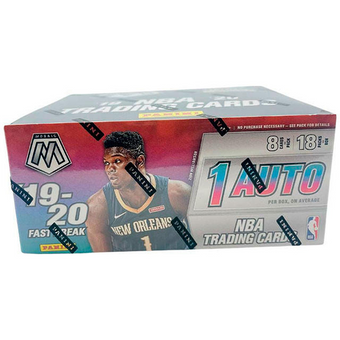compare product 2019/20 Panini Mosaic Basketball Fast Break Case (20 CT)