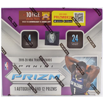 compare product 2019/20 Panini Prizm Basketball Retail Case (20 CT)