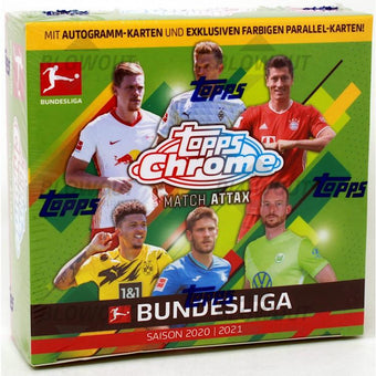 compare product 2020/21 Topps Chrome Match Attax Bundeslgia Soccer