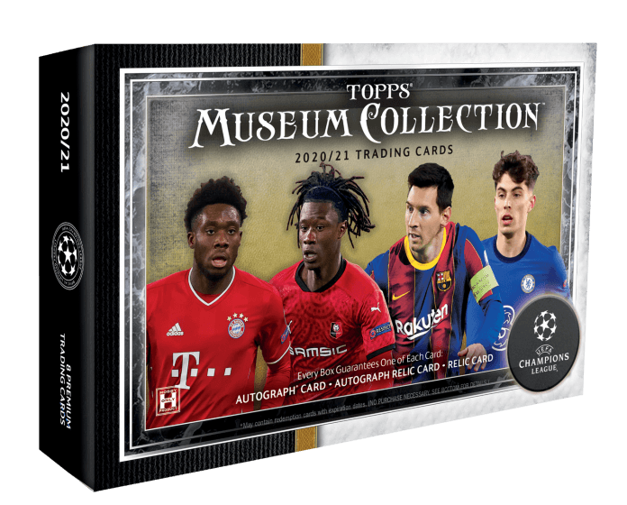 2020/21 Topps UEFA Champions League Museum Collection