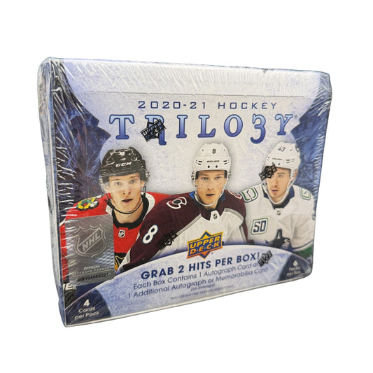 2020/21 Upper Deck Trilogy Hockey Hobby Box (Rediscover the Hobby Sale)