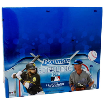 compare product 2020 Bowman Sterling Baseball Hobby Box (Rediscover the Hobby Sale)
